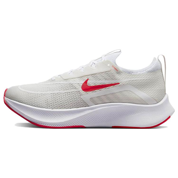 New Nike Zoom Fly 4 Platinum Tint Siren Red CT2392-006
