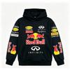 F1 Embroidered Letter Hoodie Retro Casual Unisex Pullover
