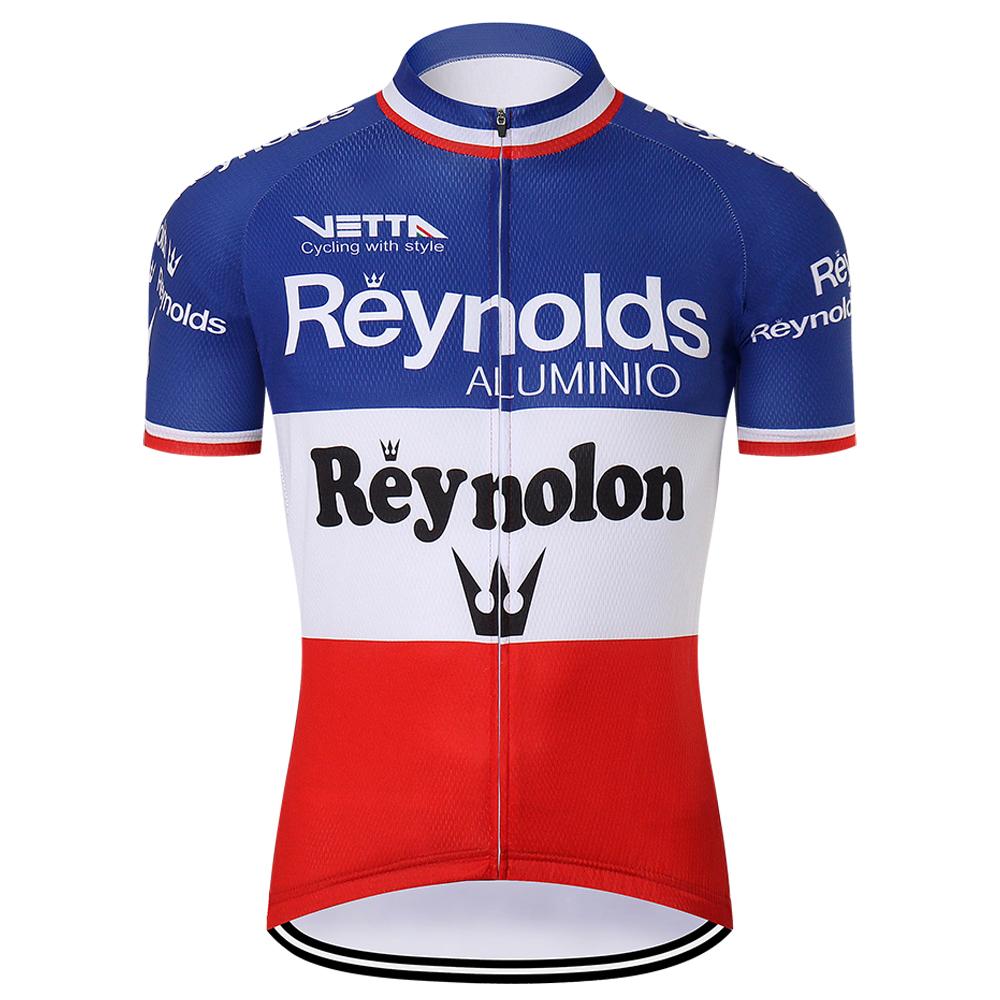 

Summer Breathable 2026 Reynolds Men Cycling Jersey Maillot Set Short Polo Shirt Clothing Mtb Bib Participating Teams Enduro Cycl Clothes XS