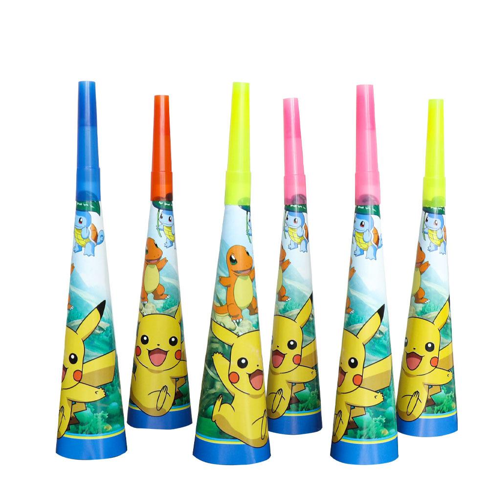 Pikachu Birthday Party Supplies Disposable Tableware Paper Plates Paper Cups Paper Towels Girls Decorate Children'S Day Must-Have