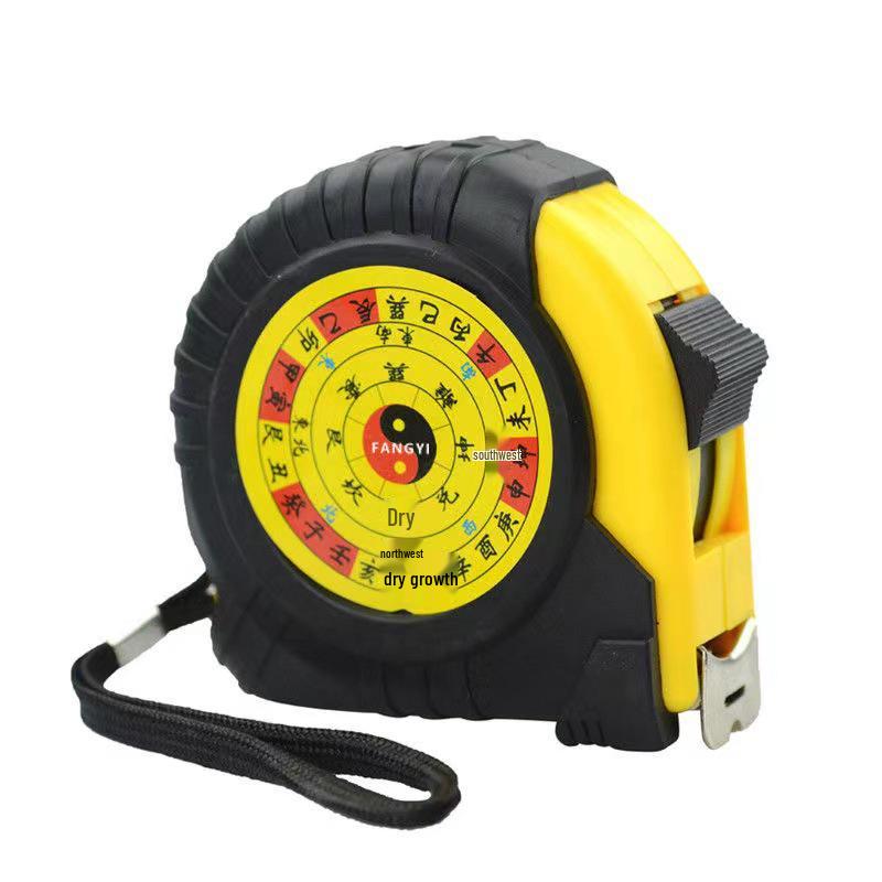 High Precision 5m Feng Shui Steel Tape Measure - Luban Dinglan Wengong Ruler