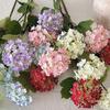 77cm Silk Hydrangea Flowers Real Touch Fake Plants Artificial Hydrangea Flowers  Party Decor