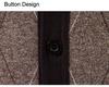 Men's Plaid Knit Cardigan with Velvet Stripes - Loose Casual Poncho Vest for Autumn and Winter