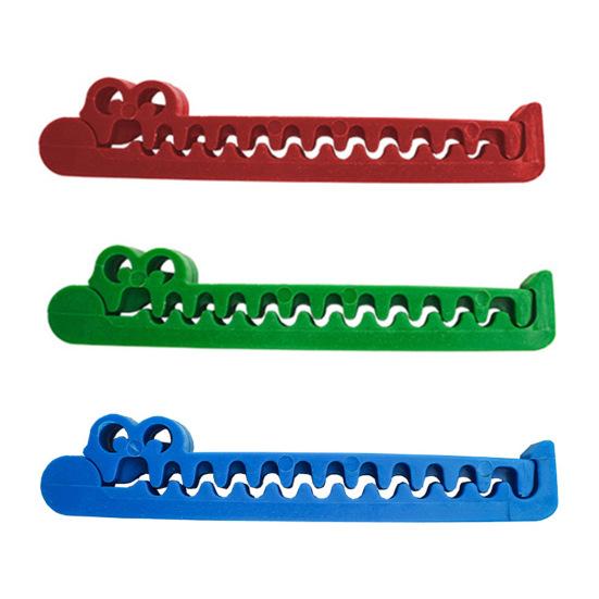 Snack Clip Bag Sealing Clips Universal One-handed Bag Sealer Universal Crocodile Teeth Bag Clip for Snacks
