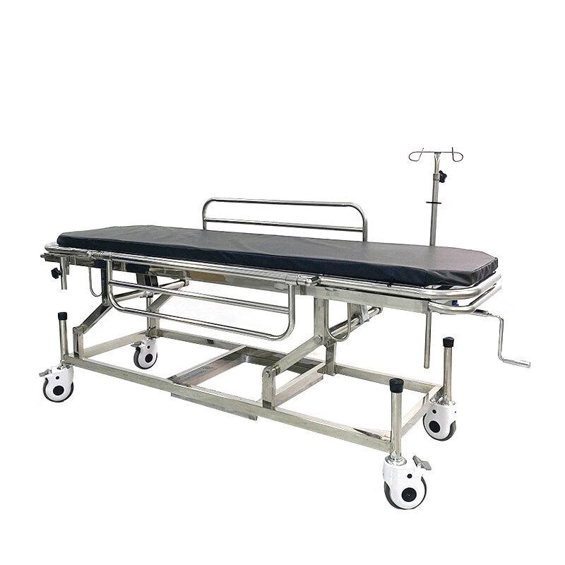 Zuolou Stainless Steel Emergency Rescue Stretcher Trolley