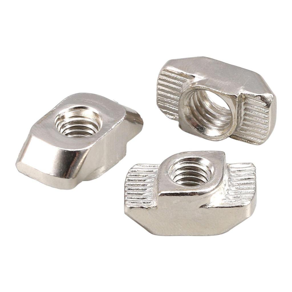 Dadi per Profilati di Alluminio a T-Slot Standard Europeo: Dadi ad alette M3-M8, Tipi 20/30/40/45.