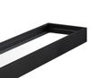 Mirror With Shelf 70Cm Black