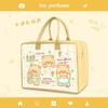 Passage Felt Travel Bag - Extra Large Capacity, Internet Celebrity KT Cat Cartoon Design, High-End Handbag Tote Bag.