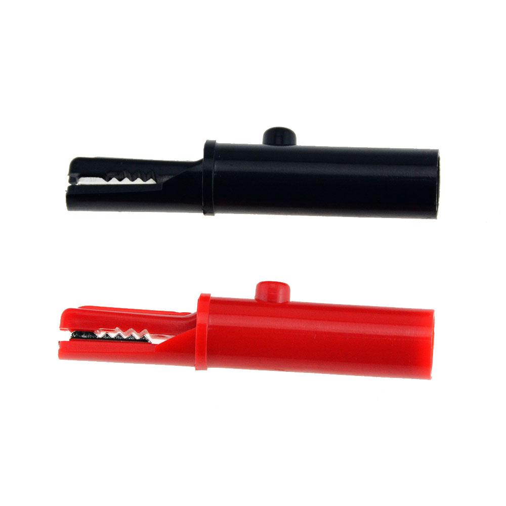 Alligator Clip Push Button Type Crocodile Clip Jack Insulation Alligator Clip Crocodile Clip