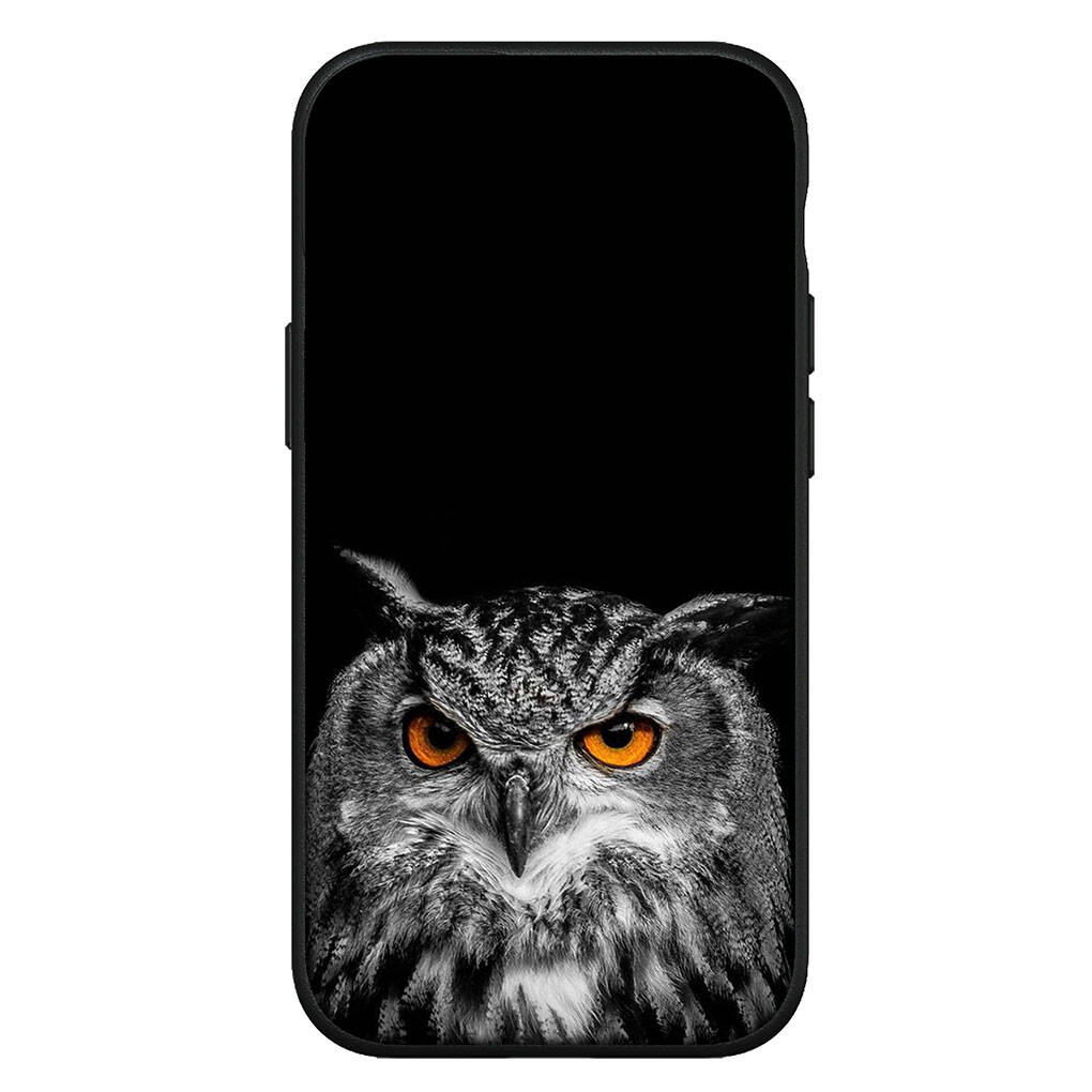 for Samsung Galaxy S25 S24 S23 S22 S20 S21 Ultra FE Plus A17 A37 A57 A56 A55 A06 A16 A15 A36 A26 A35 A05 A25 A54 A34 S10 Phone Case Owl Cover