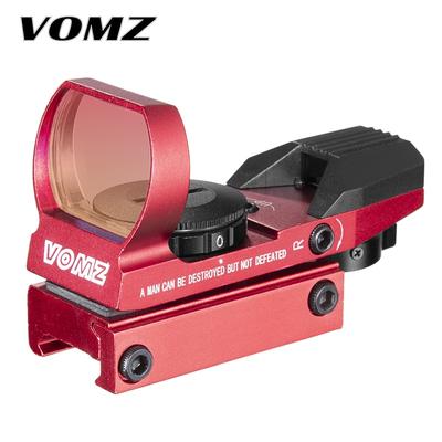 Gorący 20mm Rail Riflescope Hunting Optics Holograficzny celownik Red Dot Reflex 4 Siatka celownicza Tactical Scope Kolimator Sight Hunting