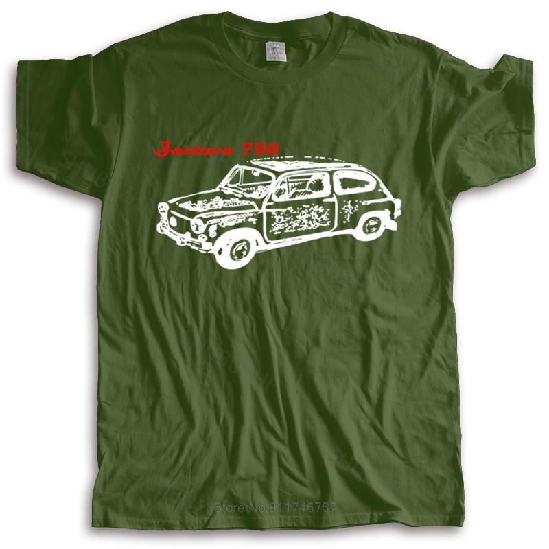 New Fashion T-shirt Men Crew Neck Tees New ZASTAVA 750 INSPIRED - NEW WHITE COTTON TSHIRT Male Cotton Tee-shirt Bigger Size