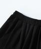 LXT Double-Pleat Hidden String Wide Sweatpants [Black]