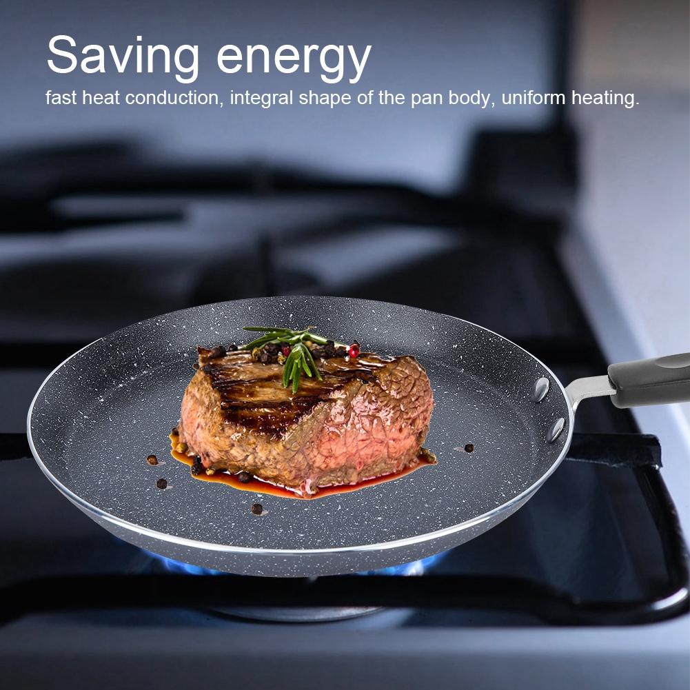 Non‑Stick Frying Pan Radiant‑Cooker Induction Cooker Cooking Tool for Breakfast Pancake Egg Pizza(6in Small Size )