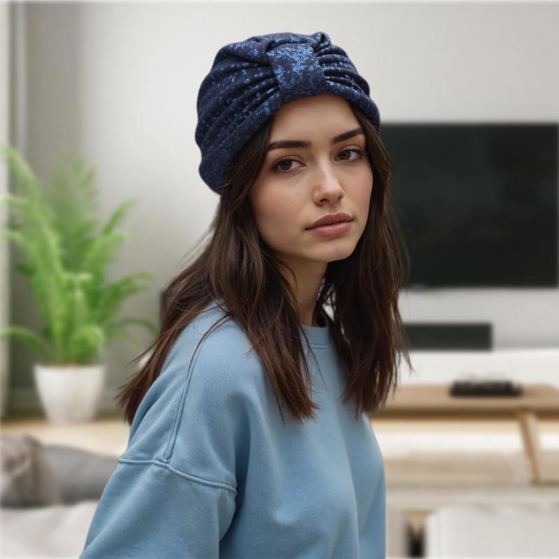 Women Headwrap Headwear Hat Hair Scarf Perfect for Festivals and Celebrations Breathable Head Cover Headscarf