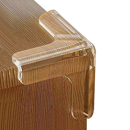 12 baby safety corner protectors transparent corner protectors to cover sharp furniture and table corners-T