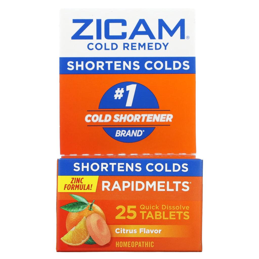 Cold Remedy, Rapidmelts, Citrus, Quick Dissolve Tablets, 25 Tablets