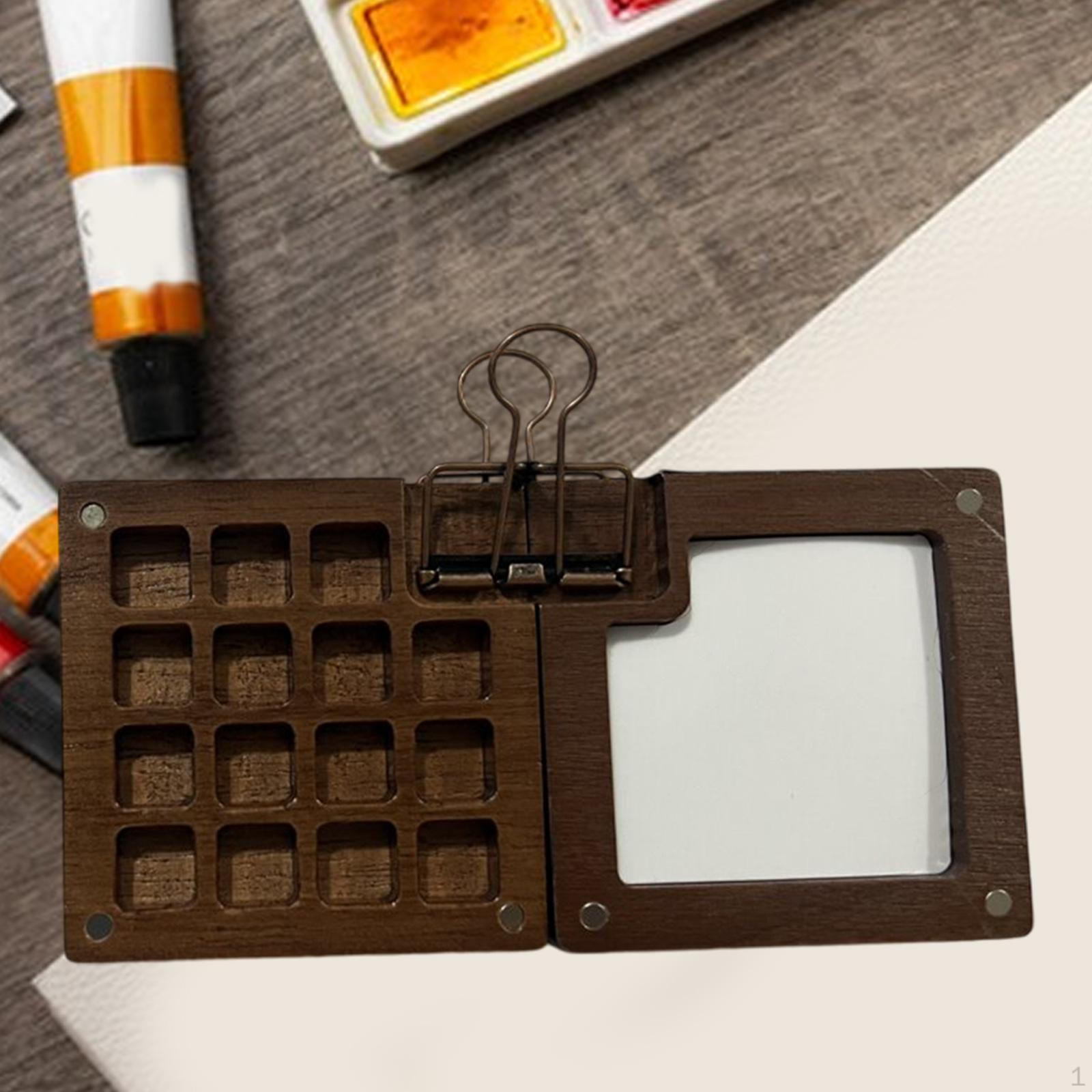 

Компактный набор акварельных палитр для рисования на ходу 15 Grids