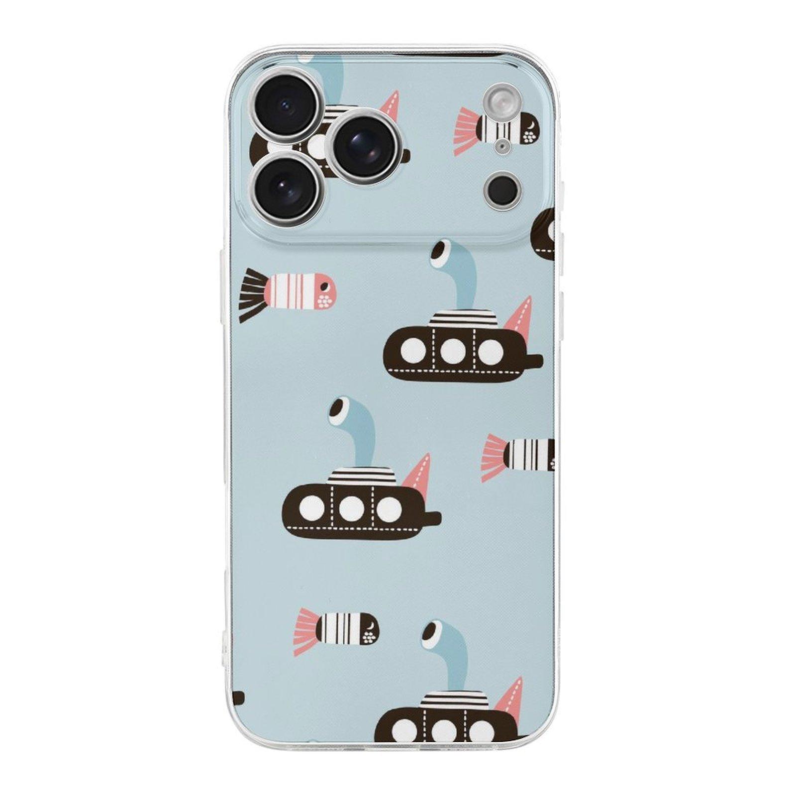 

1 Pack For Iphone 17/17Air/17Pro/17ProMax Soft TPU Clear Protective Phone Case With Scratch Defense, Raised Screen Lip And Grip IPHONE-17ProMax белый