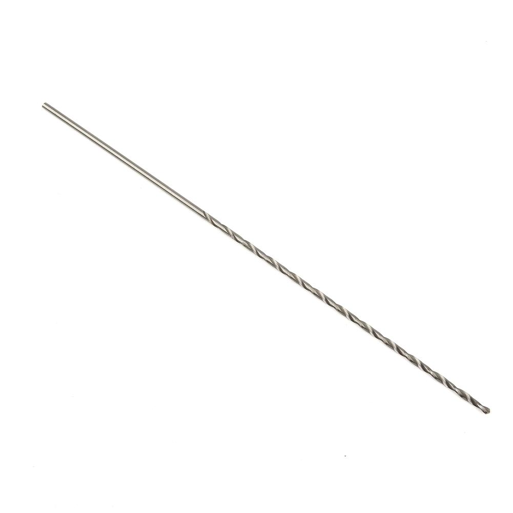 Extra dlouhé mini vrtáky do kovu HSS s válcovou stopkou 2–6 mm