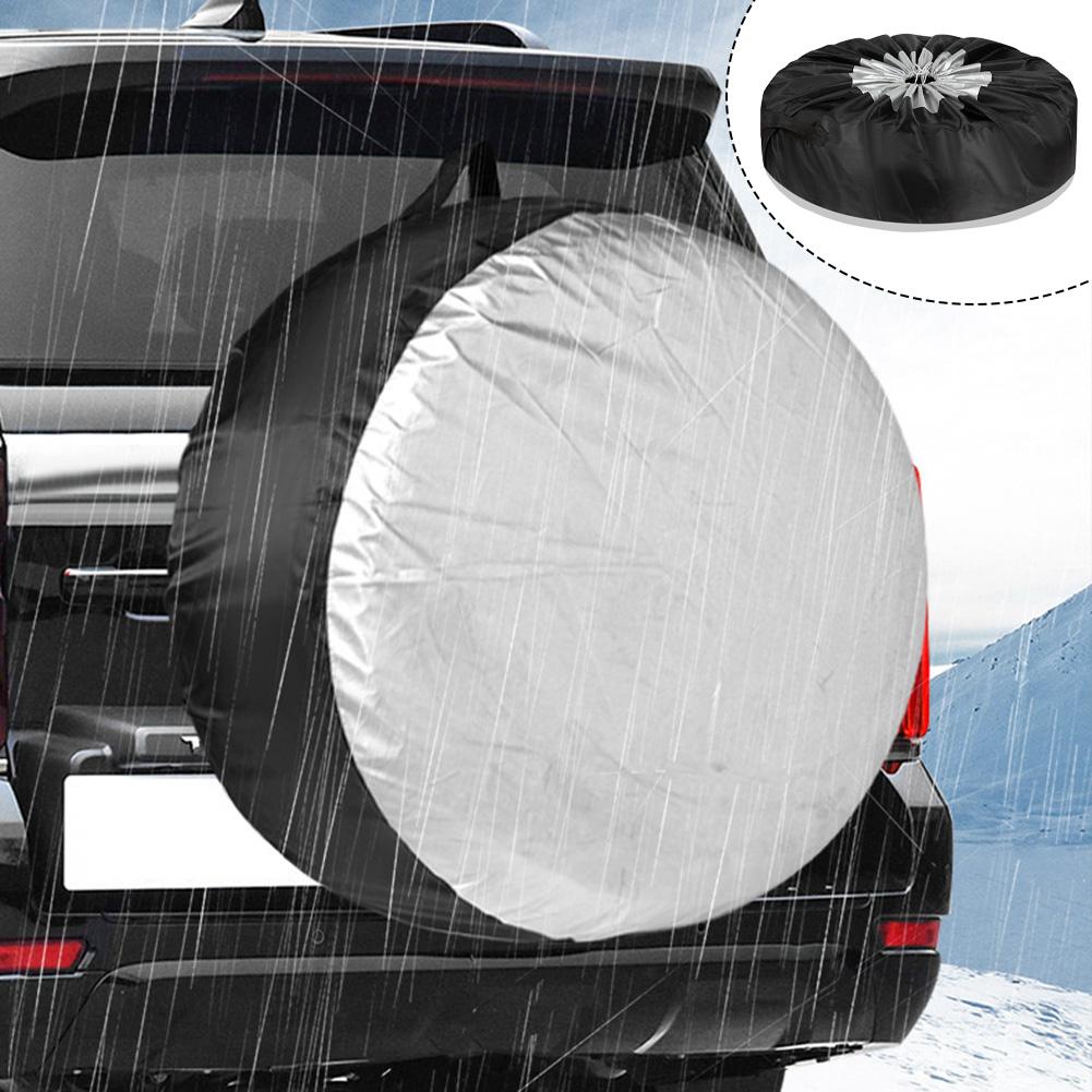 Tire Cover Wheel Storage Bag Spare Tire Protector Drawstring Installation