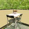 Dust-proof Balcony Fence Privacy Shade Screen Thickened Windscreen Mesh Cover  Car Shed Awning