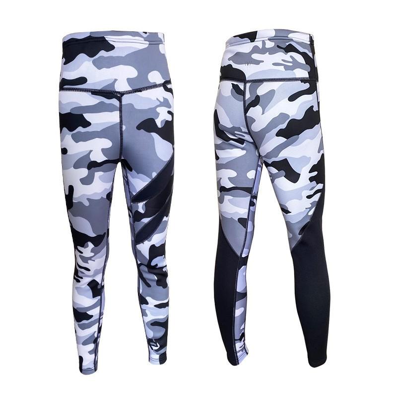 2mm Neoprene Wetsuit Pants Diving Snorkeling Swimming Thermal Insulation High-Waisted Unisex Adult