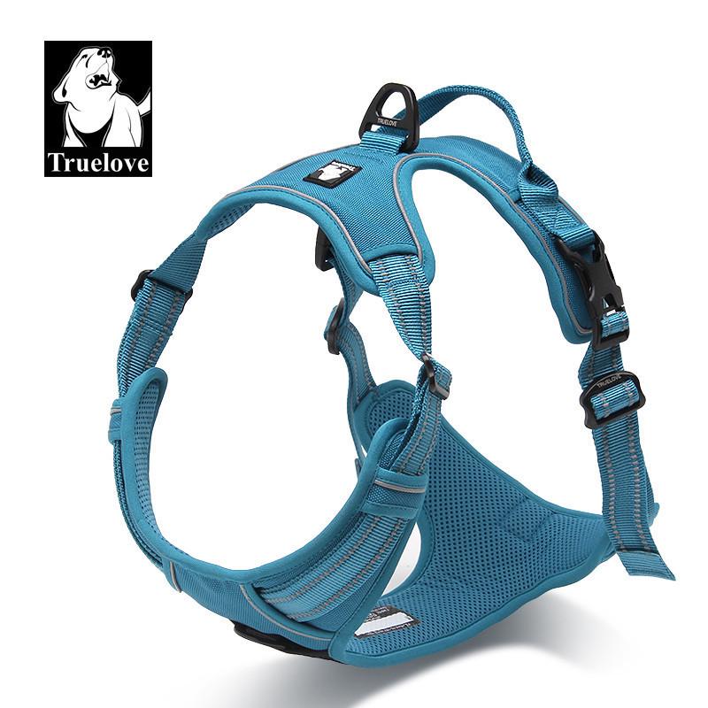 Genuine Truelove No-Pull Strong Dog Harness Reflective XS S M L XL 4 Colours