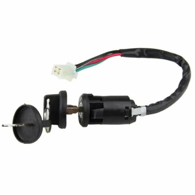 Motorcycle Ignition Kill Switch Key ATV Scooter for Honda Yamaha 50cc 250cc Electric Door Lock Key Ignition Switches Accessories
