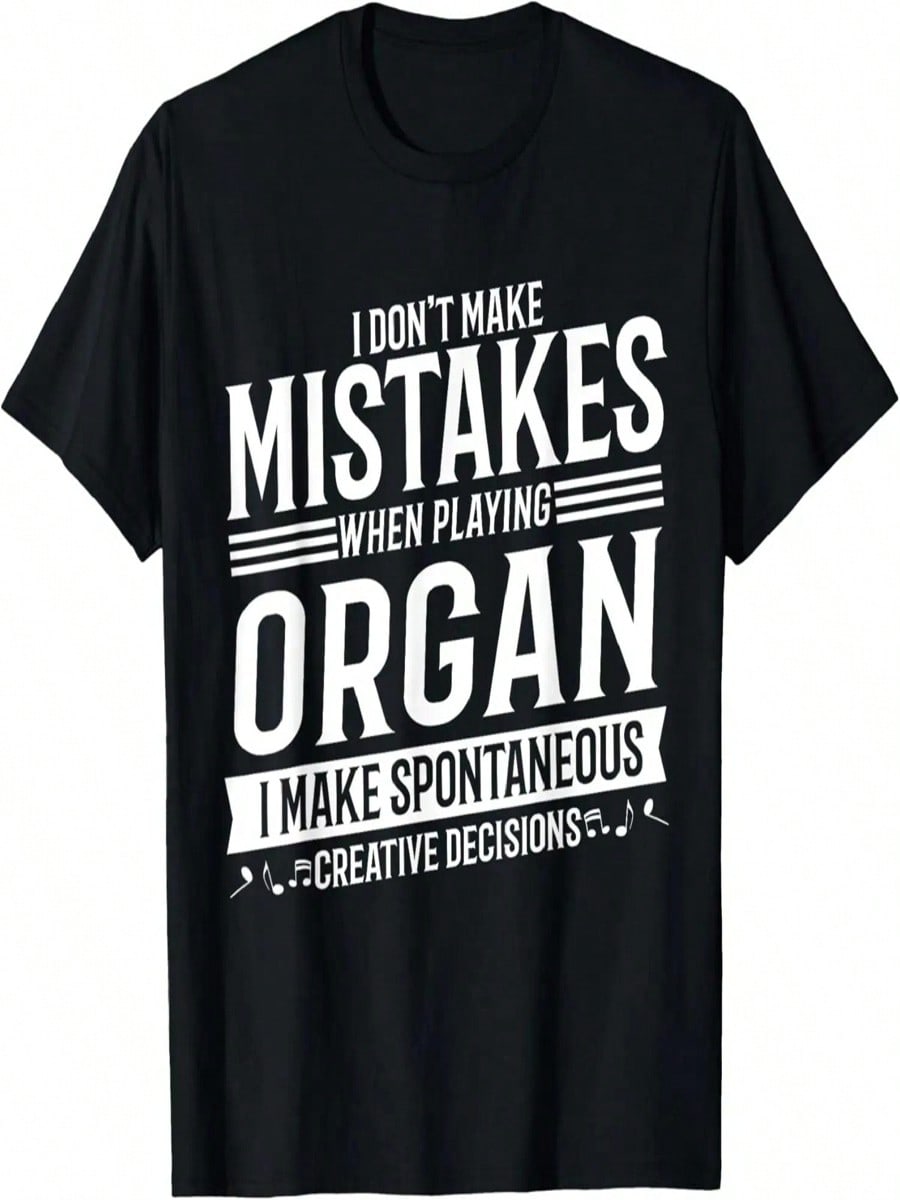 Organ Player Musical Instrument Music Organist T-Shirt S разноцветный