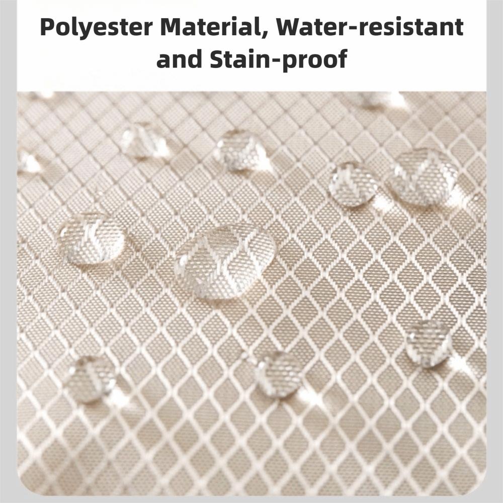 6-Piece Set Compression Feature Travel Organizer Cubes Space-Saving Organizer  Suitcase Packing