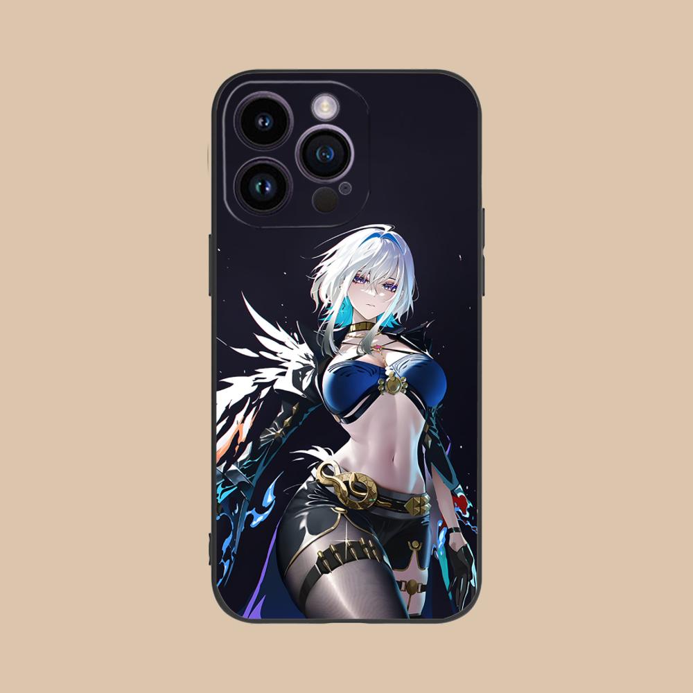 

Чехол для телефона Wuthering Waves Galbrena для iPhone 17 16 15 14 13 12 11 X XR XS 8 7 Air Pro Max Plus Mini Цветной Чехол Роскошный iPhone17