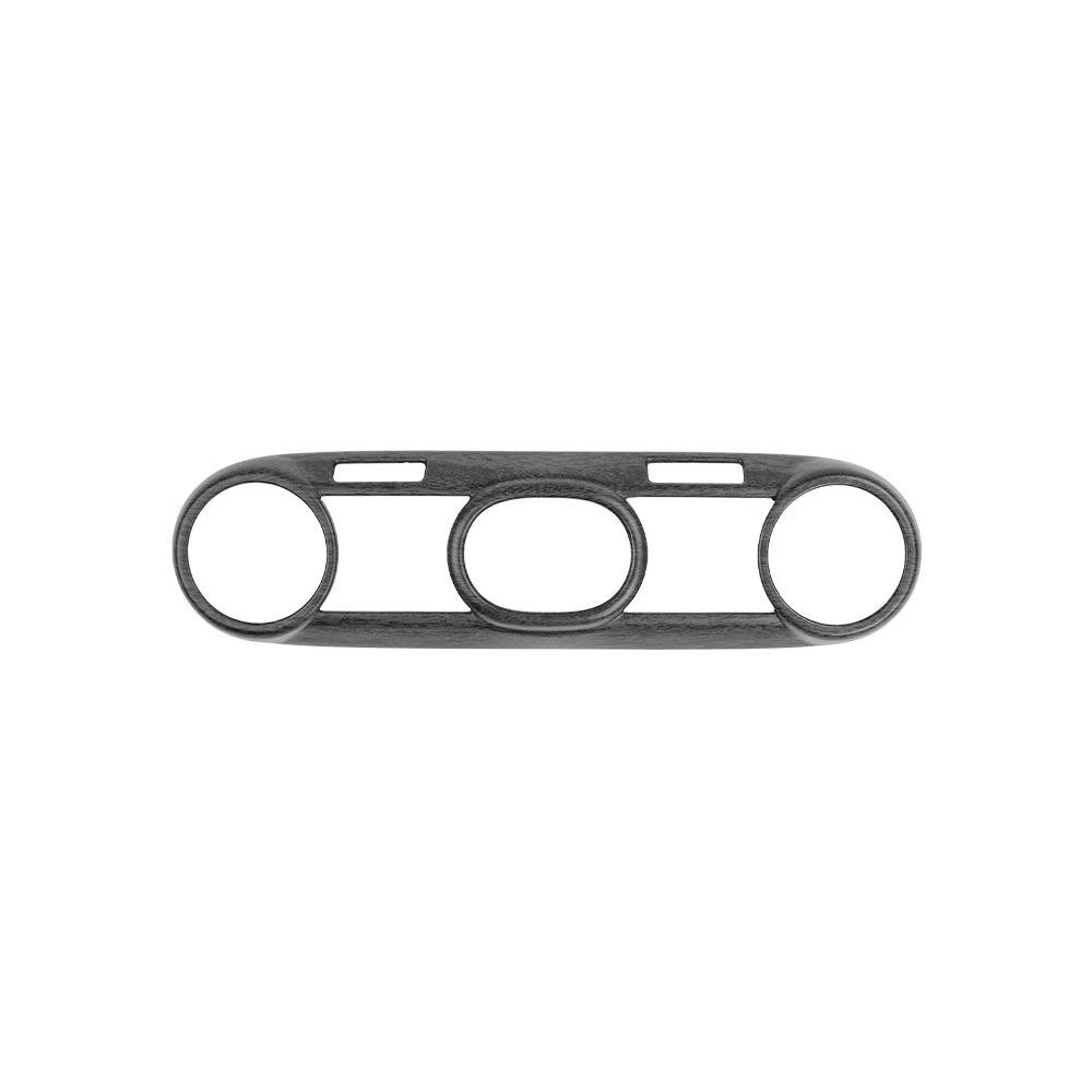 Red Carbon Fiber Interior Air Conditional Adjustment Cover Switch Button Trim Frame Cover For KIA Soul -2025 LHD