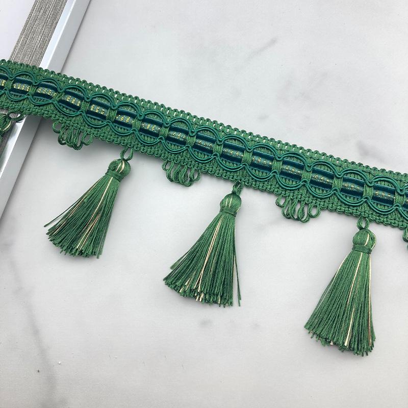 3/6M Europejski styl frędzle koronkowe wykończenia krawędzi DIY tkanina do szycia koronka wykończenie frędzle ubrania zasłony stół tapicerka wystrój akcesoria