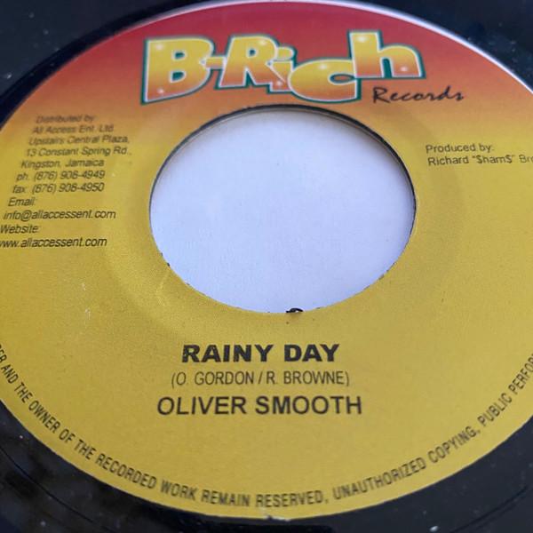 

7inch Record OLIVER SMOOTH CHABANO Rainy Day Sunshine 4023 BRich Records Jamaica Reggae Ska Dub Used