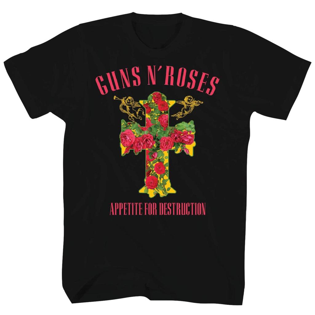Guns N Roses Slash 85 Band TShirt Cotton Graphic Tee Unisex Unisex Summer Streetwear
