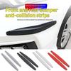 2Pcs Car Bumper Protector Strip Guard Corner Protection Strips Scratch Protector Crash Anti Collision Auto Accessories