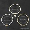 Personalized anklet set starfish shell shape beach foot decoration foreign trade