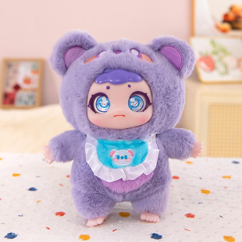 

Аниме Милая Чайная Вечеринка Плюшевая Кукла Мягкая Игрушка Сумка Подарок на День Рождения фиолетовый