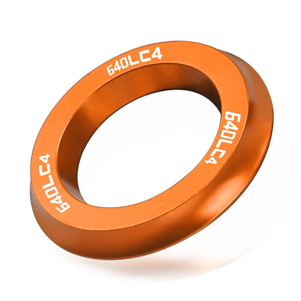 Motorbikes Parts For 640LC4 640 LC4 2003 2004 2005 2006 Motorcycle Accessories Ignition Switch Cover Ring CNC Aluminum 640 lc