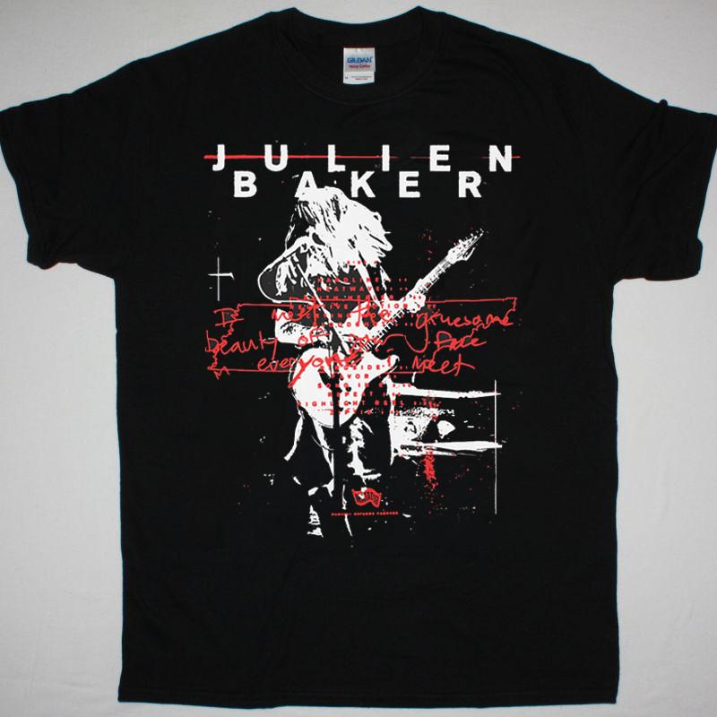 Rare Julien Baker #039;Live Flier#039; Tshirt Tee Unisex Cotton Size S to 5XL EA0298 Unisex T-Shirt M