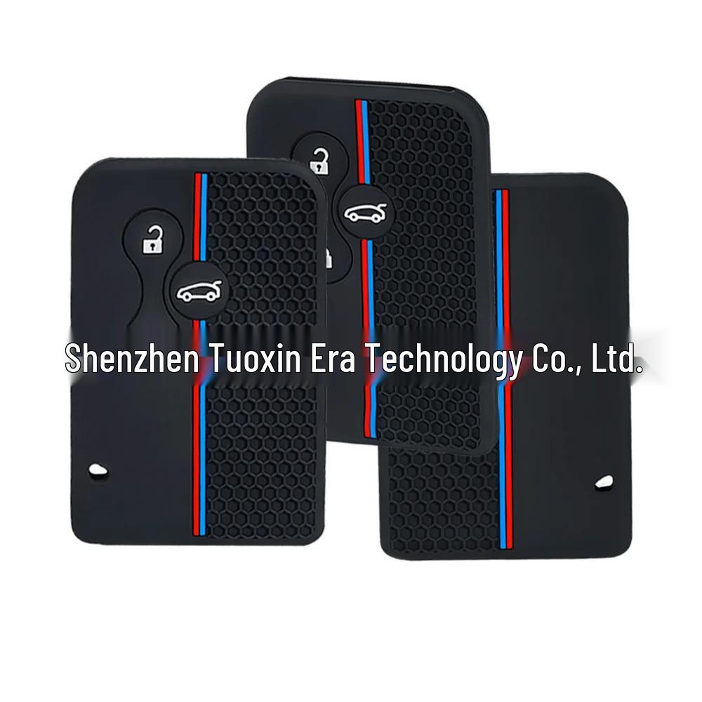 Renault Koleos Silicone Key Cover for Smart Card Key - Compatible with Dongfeng, Toyota, BMW Models