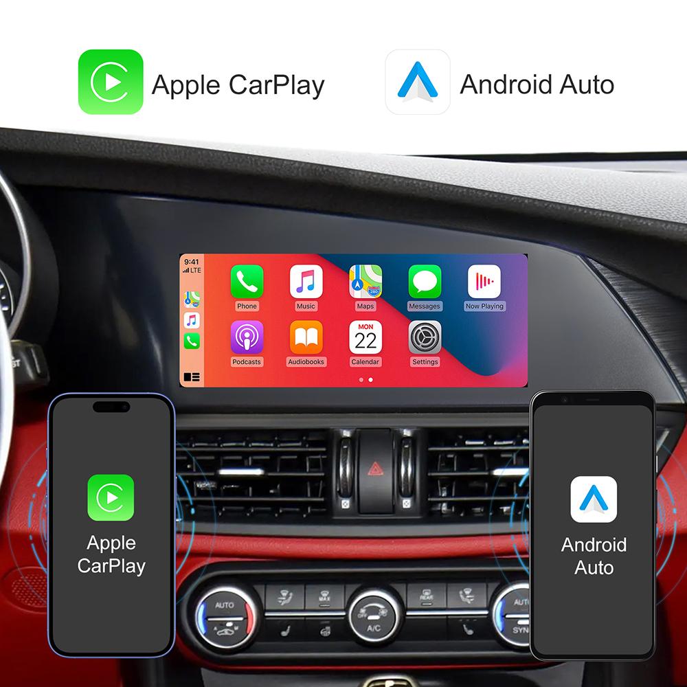 NEW Wireless CarPlay Android Auto For Alfa Romeo Stelvio Giulia 2017-2020 Module Android Auto Navigation