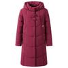 Plus Size XL-6XL Middle Age Women Winter Long Coats Hooded Elegant Thick Warm Embroidery Parkas Female Jackets