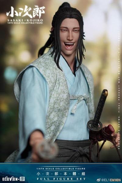 [Eleven X Kai Studio] EXK005 1/6 scale figure Sasaki Kojiro Full Figure set Swordsman Sasaki Kojiro Samurai Musashi