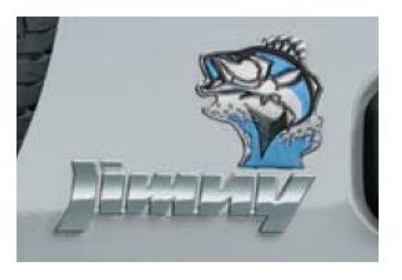 Genuine Suzuki Jimny Jimny Sierra Deco Sticker Seabass Emblem JB64W JB74W Dealer Option Item