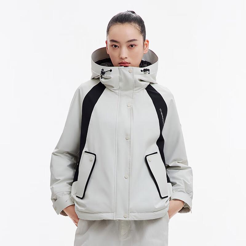 

Легкая куртка с капюшоном из утиного пуха Qianrengang M