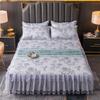 Bedroom Flat Sheets Bed Printed Fashion Modern Queen King Size Washed Cotton Comfortable Bedding Mattress Cover Bedspread