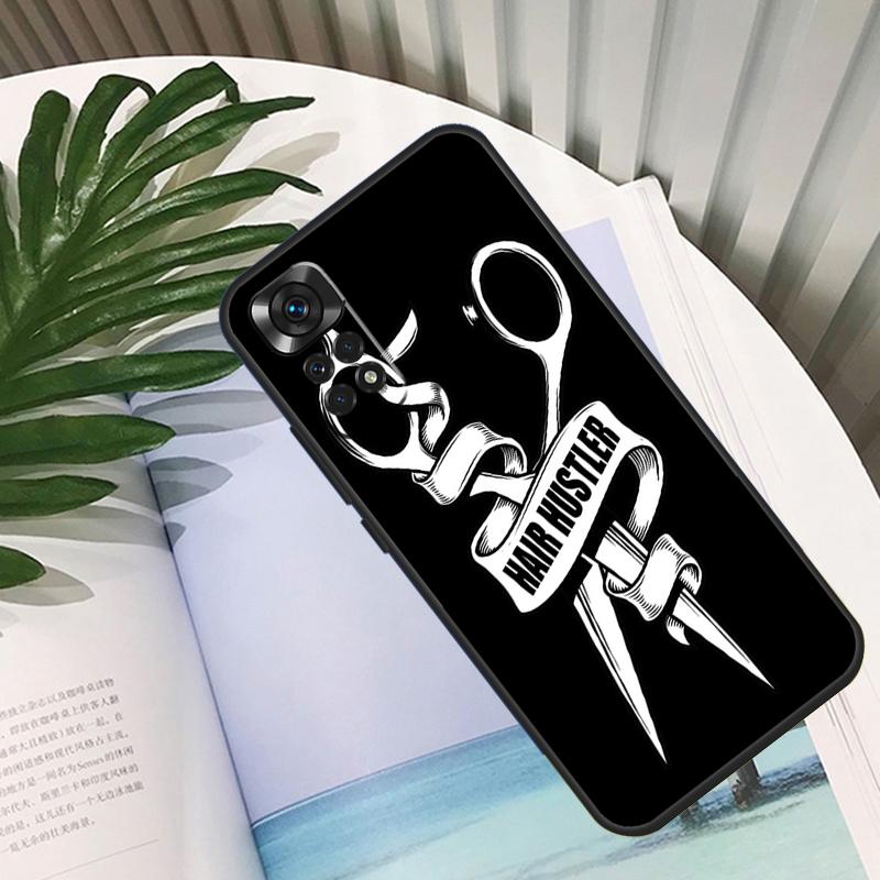 Barber Shop Hair Stylist Tools Funda For Xiaomi Redmi Note 14 13 10 11 12 15 Pro Plus Case For Redmi 15 13C 12C 10C 14C 15C