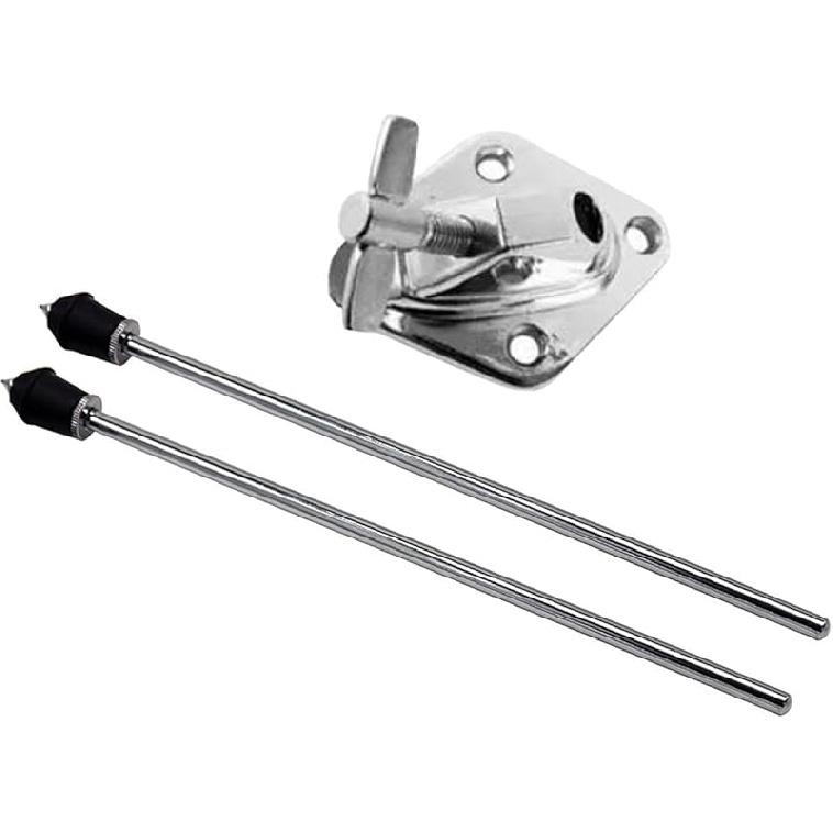 Kick Drum Legs Drum Feet Percussion Instrument Anti Skid Parts Bass Drum Stand Legs Drum Stands Bracket for Drum Accessories, 1 Set